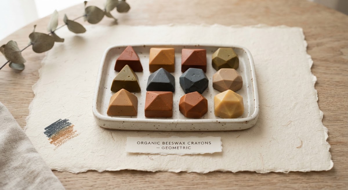 Oddly Shaped Beeswax Crayons